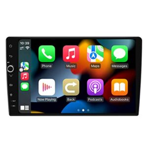 joying newest 10.1″ single din android car navigation car touch screen stereo single din car stereo with navigation supports carplay/android auto/5ghz wifi/bluetooth 5.1 (8gb+128gb)