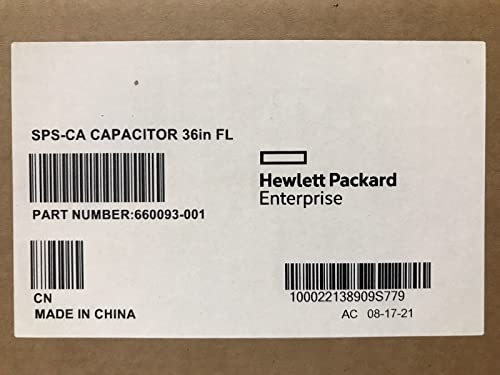 HPE HP 660093-001 FS Capacitor Battery Pack 36" with Cable New Factory Sealed