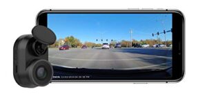 garmin 010-02062-00 dash cam mini, car key-sized dash cam, 140-degree wide-angle lens, captures 1080p hd footage, very compact with automatic incident detection and recording