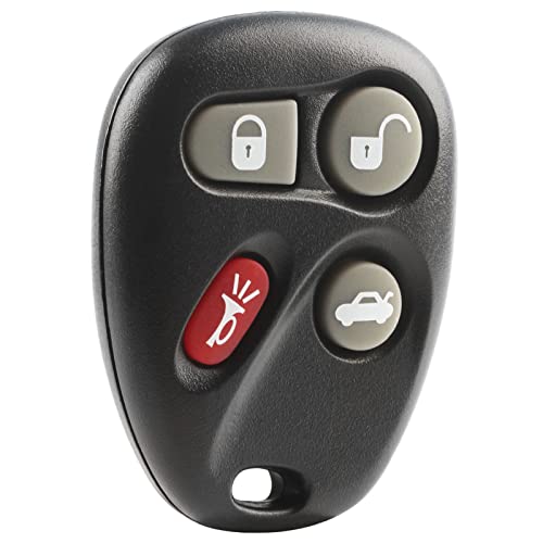 Replacement for 2001-2005 Chevrolet GMC 4-Button Keyless Entry Remote PN: 25695954 25695955 KOBLEAR1XT