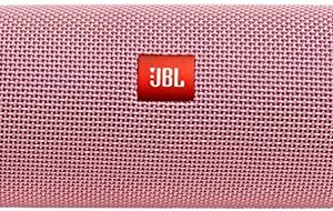 JBL Flip 5 Waterproof Portable Bluetooth Speaker for Travel, Outdoor and Home - Wireless Stereo-Pairing - Includes LED Flashlight Key Chain (Pink)