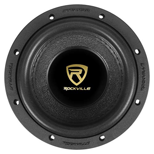 Rockville W65K9D2 6.5" 1000w Peak Car Audio Subwoofer Bundle Krypton-M3 1 Ohm Car Amplifier, RWK4CU Wiring Kit, REC130 Quad 6.5" Enclosure Box, Dual Sub Box Installation Kit