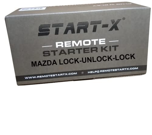 Start-X Remote Starter for Select Mazda’s 3 || Mazda 6 || CX-3 || CX-5 || CX-9 || MX-5 Miata || Plug N Play || Press Lock Unlock Lock to Remote Start