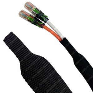 Electriduct 1/4" Heat Shrinkable Braided Sleeving - 10 FT