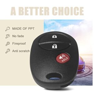 2 NEW Replacement For 2005-2016 TACOMA Keyless Entry Remote Control GQ43VT20T By AutoKeyMax