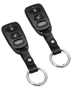 emiho car key fob fit for hyundai sonata 2011-2015, keyless entry remote replace 95430-3q000 95430-3q001, fcc id：osloka-950t, 2 pack