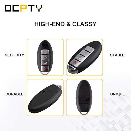 OCPTY KR55WK49622 1 X Flip Key Entry Remote Control Key Fob Transmitter Replacement for N issan Altima Maxima for I nfiniti Q60 G35 G37 G25 KR55WK49622 4 Buttons 315Mhz