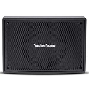 rockford fosgate ps-8 punch single 8″ amplified loaded enclosure subwoofer