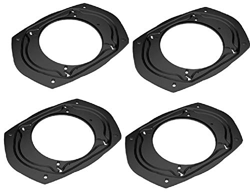 JSP Manufacturing® 4 Pack Car Boat Marine Speaker Adapter Plate 6x9 5x7 6x8 to 5.25"