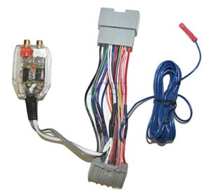 factory radio add a amp amplifier sub interface wire harness inline converter compatible with honda
