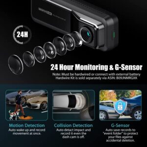 Virtual Bundle of Dash Cam & Hardwire Kit