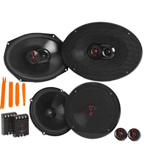 JBL STAGE3 Bundle 1-Pair Stage3 9637AM 6x9 3-Way Speakers + 1-Pair Stage3 607CAM 6.5" 2-Way Component