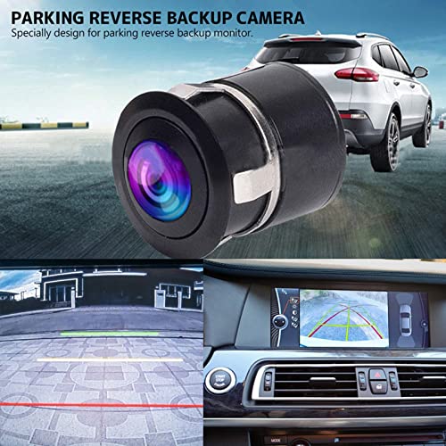 Backup Camera Rear View Parking Reverse System Camera, Zerone Wired Waterproof 170 Degree Wide Angle HD Color Backup Reverse CCTV Camera NTSC System for Car with Night Vision