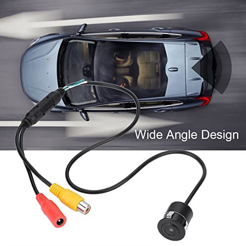 Backup Camera Rear View Parking Reverse System Camera, Zerone Wired Waterproof 170 Degree Wide Angle HD Color Backup Reverse CCTV Camera NTSC System for Car with Night Vision