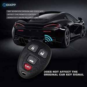 ECCPP 1X Keyless Entry Remote Key Fob Replacement for 05-12 for Buick for Allure for LaCrosse for Chevy for Cobalt for Malibu for Pontiac G5 G6 Grand Prix Solstice for Saturn Aura Sky KOBGT04AA