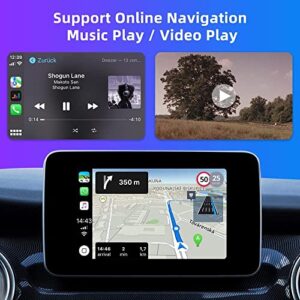 Velany Store Wireless Carplay AI Box, Carplay Adapter, Andriod Auto Suitable for Any car Model, 2G+32G, GPS Navigation, Bluetooth 5.0,FM, Music, Video,Fast Connection