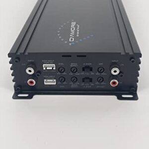 D'Amore 4 Channel Amplifier, 700 Watt Amp, 2 Ohm Stable, Clean D Technology & MOSFET Power Supply (E700.4)
