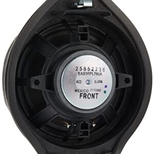 GM Genuine Parts 25852236 Front Door Radio Speaker , black