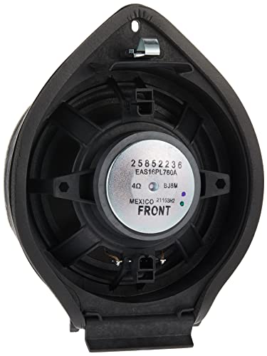 GM Genuine Parts 25852236 Front Door Radio Speaker , black