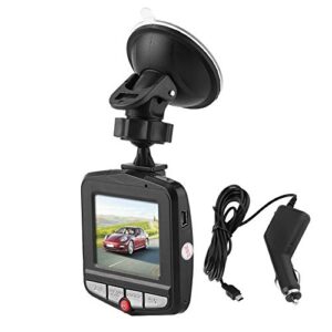 Car Driving Recorder, 1080P Full HD Dash Cam Portable 2.2inch Car DVR Camera 170° Digital Driving Video Recorder A5 Built-in GPS Recorder Loop Recording 1/3" CCD Image Sensor Anti-Vibration OSD