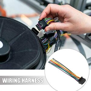 X AUTOHAUX Car Stereo CD Player Wiring Harness Wire Radio Adapter Install Plug 16 Pins for Pioneer 2003