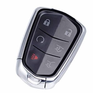Key Fob Replacement Compatible for Cadillac Escalade 2015 2016 2017 2018 2019 2020 Escalade ESV 2015-2020 Proximity Smart Keyless Entry Remote Control Remote Start 13594028 HYQ2AB 13580812 315Mhz
