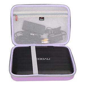 mchoi hard portable case fits for cooau 11.5″ / 12.5″ portable dvd player, case only