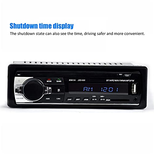 FZZDP 12v Universal Car Mp3 Car Stereo Fm Aux Input Receiver Sd USB Mp3 Radio Player in- Unit