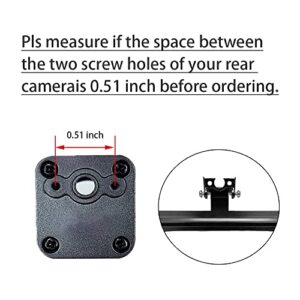 Reverse Rear Camera License Plate Bracket Universal Car Dash Cam Mirror Camera Kit Rearview Camera Mount, Installation Holder for Backup View Camera