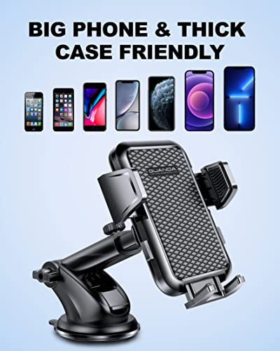 GUANDA TECHNOLOGIES CO., LTD. Car Phone Holder with Strong Suction Cup and Car Phone Mount Vent Clip