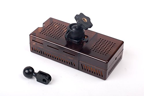 SummitLink Tinted Case with Fan for ADS-B Raspberry Pi Stratux DIY Kit, Matte Finish Tool Free Assembly (Does not fit AHRS)