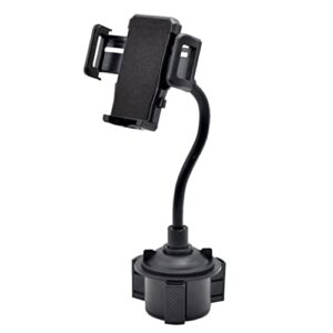 universal 360 degree car phone mount adjustable gooseneck cup holder stand auto clip cradle for cell phone