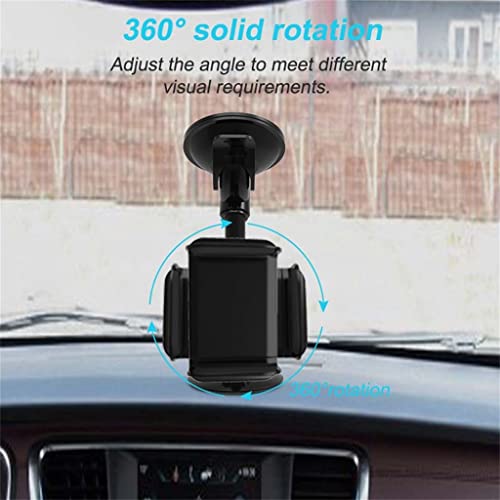 XBWEI Long Arm Windshield Dashboard Mobile Cellphone Car Mount Bracket 360 Rotation Adjustable Holder Car Mount Holder