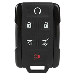 selead flip key fob 6 buttons keyless entry remote for 2015-2020 for chevy suburban for chevy tahoe m3n32337100-1pcs