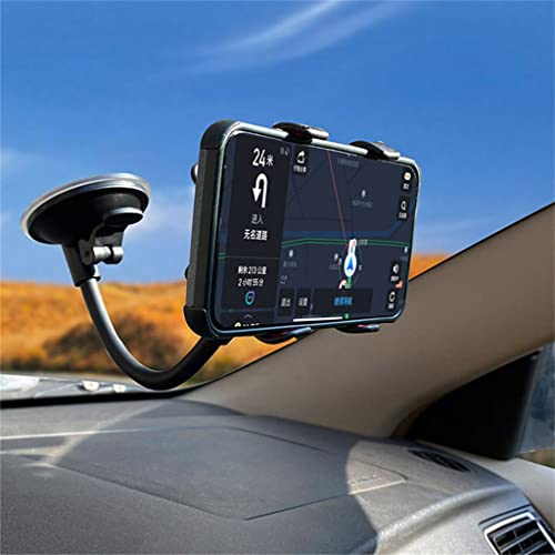 Universal Windshield Car Phone Holder Clip Stand Mount Support 360 Rotatable Silicone Gel Pad Car Holder GPS Display Holder