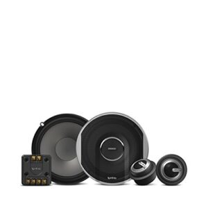 infinity primus pr6510cs 480w max (160w rms) 6.5 inch primus series 2-way car component speakers system set with alphasonik earbuds