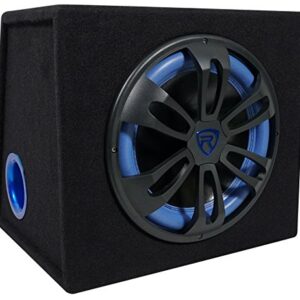 Rockville RVB12.1A 12 Inch 500W Active Powered Car Subwoofer+Sub Enclosure Box