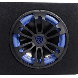 Rockville RVB12.1A 12 Inch 500W Active Powered Car Subwoofer+Sub Enclosure Box