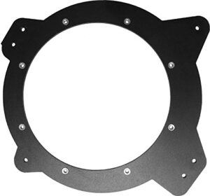 subwoofer speaker adapter spacer rings – fits 2006-2012 rav4 (with or without jbl) – for kicker 8″ comp rt subwoofer
