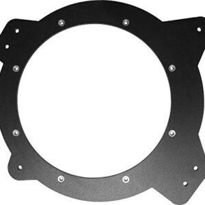 Subwoofer Speaker Adapter Spacer Rings - Fits 2006-2012 Rav4 (with or Without JBL) - for Kicker 8" Comp RT Subwoofer