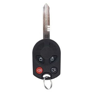 xucanarmy replacement for keyless entry car key fob, 4 buttons keyless entry remote for ford, lincoln, mercury, mazda, key fob clicker transmitter oucd6000022