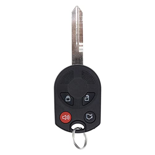 Xucanarmy Replacement for Keyless Entry Car Key Fob, 4 Buttons Keyless Entry Remote for Ford, Lincoln, Mercury, Mazda, Key Fob Clicker Transmitter OUCD6000022