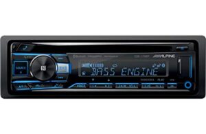 alpine cde-175bt, single-din cd car stereo w/bluetooth, usb & auxiliary input (replaces cde-163bt)