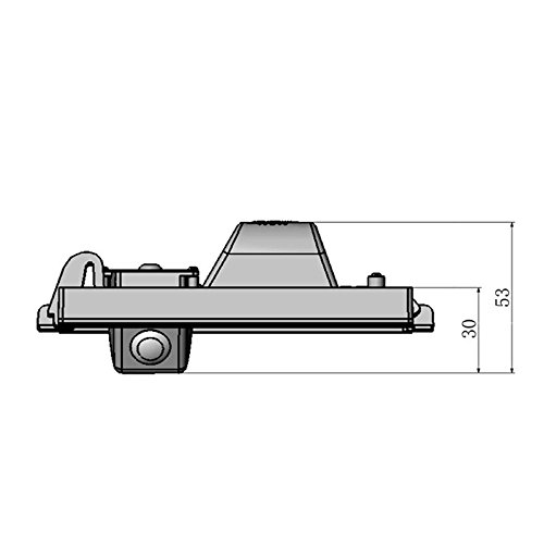 LWC for Toyota RAV4 RAV-4 RAV 4 2006~2012 Car Rear View Camera Back Up Reverse Parking Camera /HD CCD Night Vision/ Plug Directly