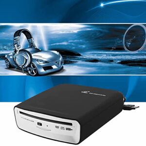 Ploveyy USB External Vehicle CD Player USB Connection Portable CD Players for car Android Navigation USB Port Plug & Play