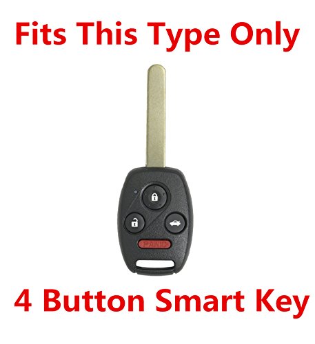 Rpkey Leather Keyless Entry Remote Control Key Fob Cover Case protector For Accord Accord Crosstour CR-V Civic Element Pilot OUCG8D-380H-A N5F-S0084A N5F-A05TAA