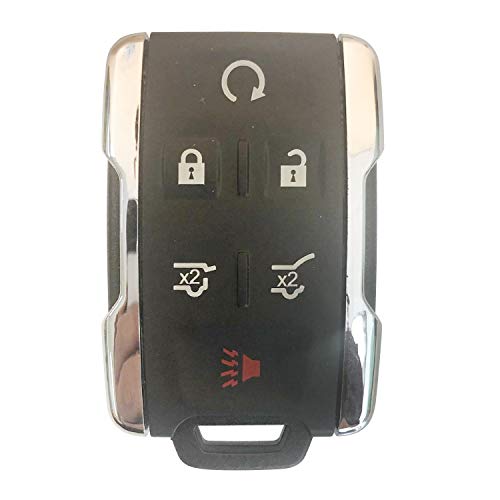 For 2015 2016 2017 2018 2019 CHEVROLET TAHOE REMOTE START KEY FOB 6 button FCCID: M3N-32337100 ;by AUTO KEY MAX (SINGLE)