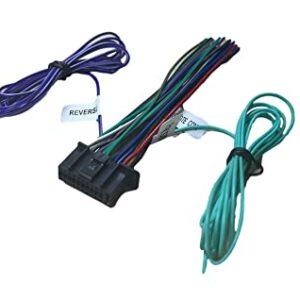 IMC Audio Aftermarket Install Wire Harness Power Plug Radio Replace Compatible with Select Kenwood Stereos Models DNR476S DNX574S DNX575S DNX576S DNX577S DNX694S Plugs into Back of Select Stereos