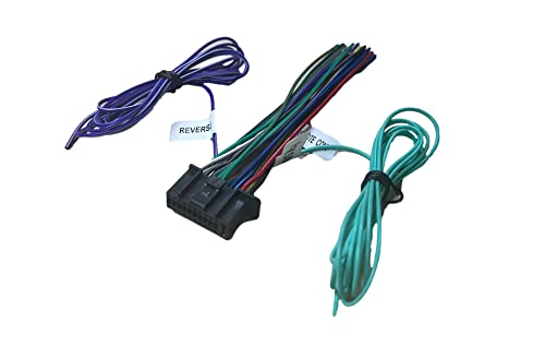 IMC Audio Aftermarket Install Wire Harness Power Plug Radio Replace Compatible with Select Kenwood Stereos Models DNR476S DNX574S DNX575S DNX576S DNX577S DNX694S Plugs into Back of Select Stereos