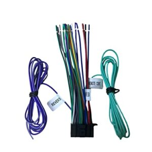 IMC Audio Aftermarket Install Wire Harness Power Plug Radio Replace Compatible with Select Kenwood Stereos Models DNR476S DNX574S DNX575S DNX576S DNX577S DNX694S Plugs into Back of Select Stereos